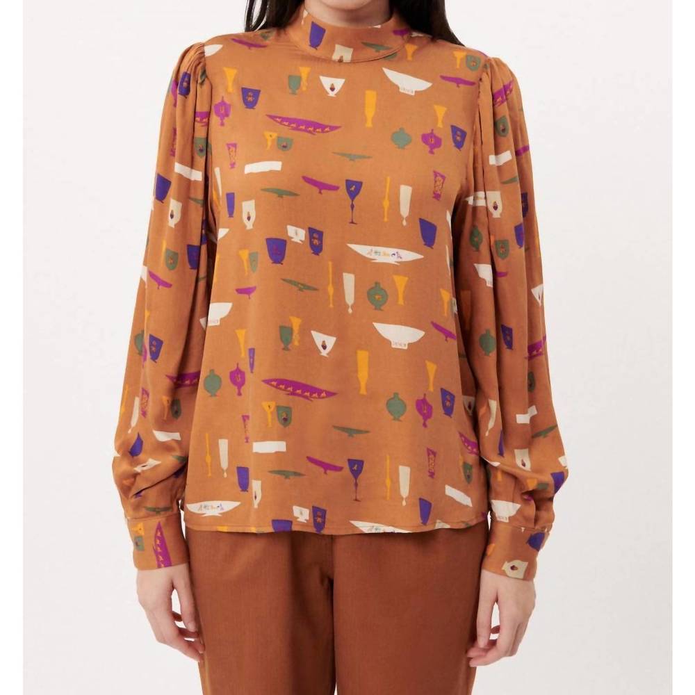 NEW FRNCH enora blouse in vase